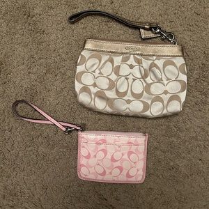Coach Wristlets